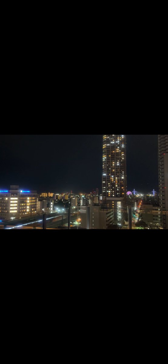 hidekuma77's tweet photo. Osakan night view https://t.co/Ic2AmUfie5