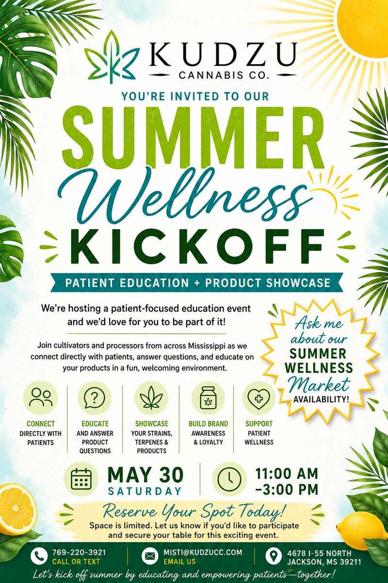 humblehasher's tweet photo. Jackson mississippi!  The Naturalist Solution will be at the kudzu event today, Come see us for some free education 🔥💪🙌  the head grower and myself will be talking all things growing,hash and rosin!  Come vibe with us! https://t.co/KdChx2rPk6