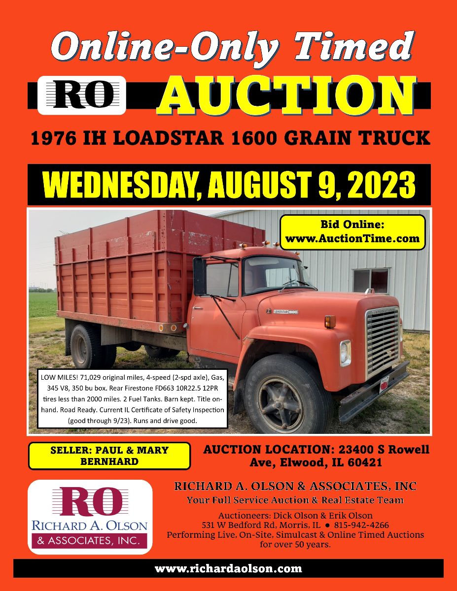 OLSONAUCTION's tweet photo. Upcoming Auctions: Richard Olson &amp; Assoc &amp; Lucky Auctions - https://t.co/K6RGfghi4F https://t.co/LhPnB9n2pu