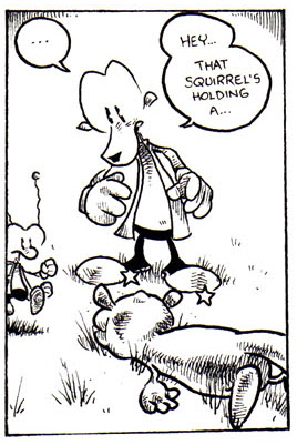 SpookingtonsDIM's tweet photo. VERY vintage Spookingtons, circa 2004: The Otters in "The Survivors!" part 32: https://t.co/KXhHJS3nw9