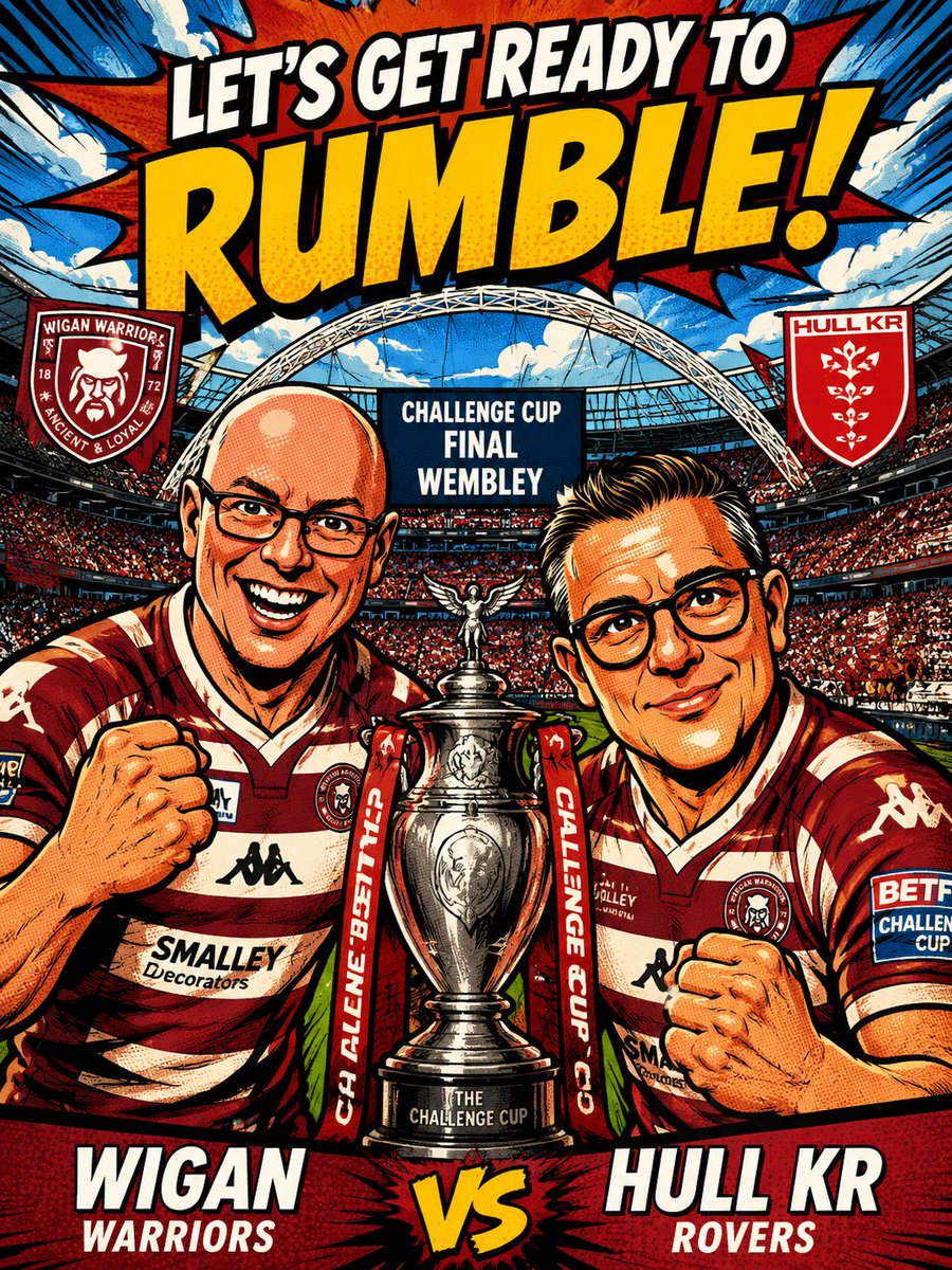 LeeR3184's tweet photo. Gonna be a cracker of a game let's hope for a great win hope your both well @JoeMills20 @wiganrlfans https://t.co/1R28ni7kXS