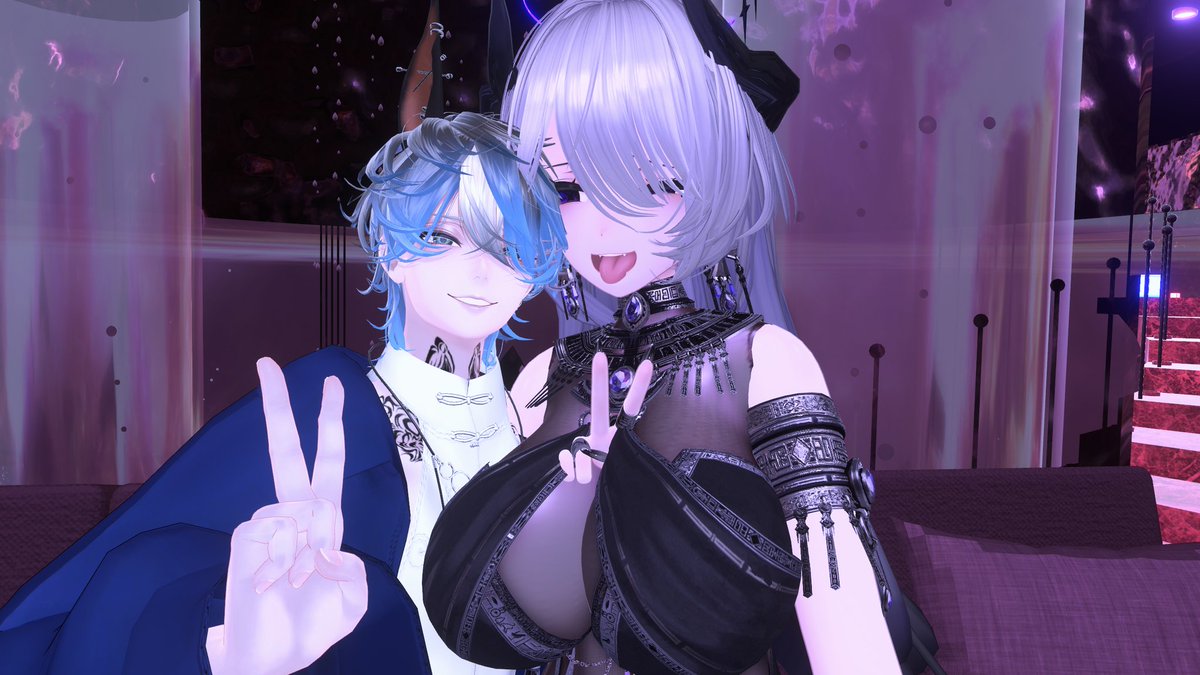 dan__23VRchat's tweet photo. #VRC_いくりぷ
実はリポキャンペーン当たるの2回目！
悩みに悩んだ結果お相手は砂原七子さんにした！
超声の良いお姉さんで溶かされ希望宣言したらいい感じに溶かされてしまった！
語彙力なくてそれ超良いとかばっか言ってたけど言葉通り超良かったんすよ！！
また行こうの気持ち👍🏻 https://t.co/6kFKBssLom