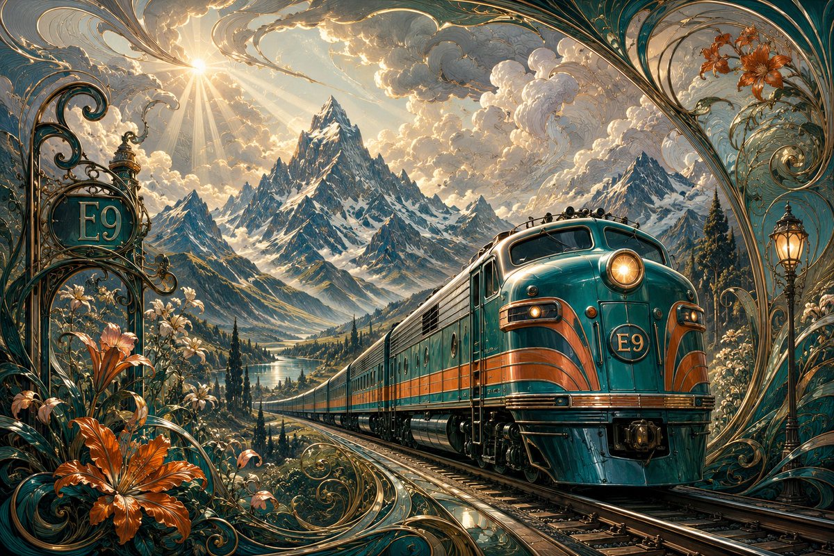 scottielayne's tweet photo. Majestic Train https://t.co/vtP0vFhBYF