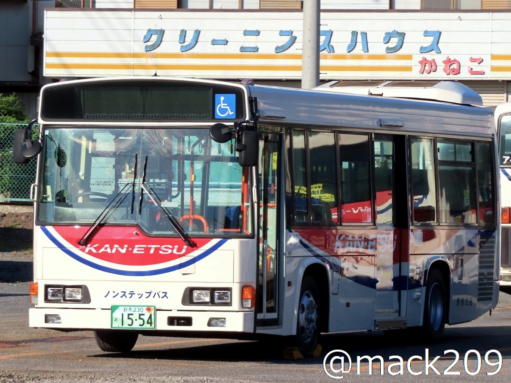 mack209's tweet photo. 関越交通
（群馬230あ 15-54）元：朝日自動車 2252［杉戸］
（前橋210あ ･144）元：朝日自動車 2287［加須］
1554は沼田、144は前橋配置となりました。 https://t.co/LQqJBOwYTq