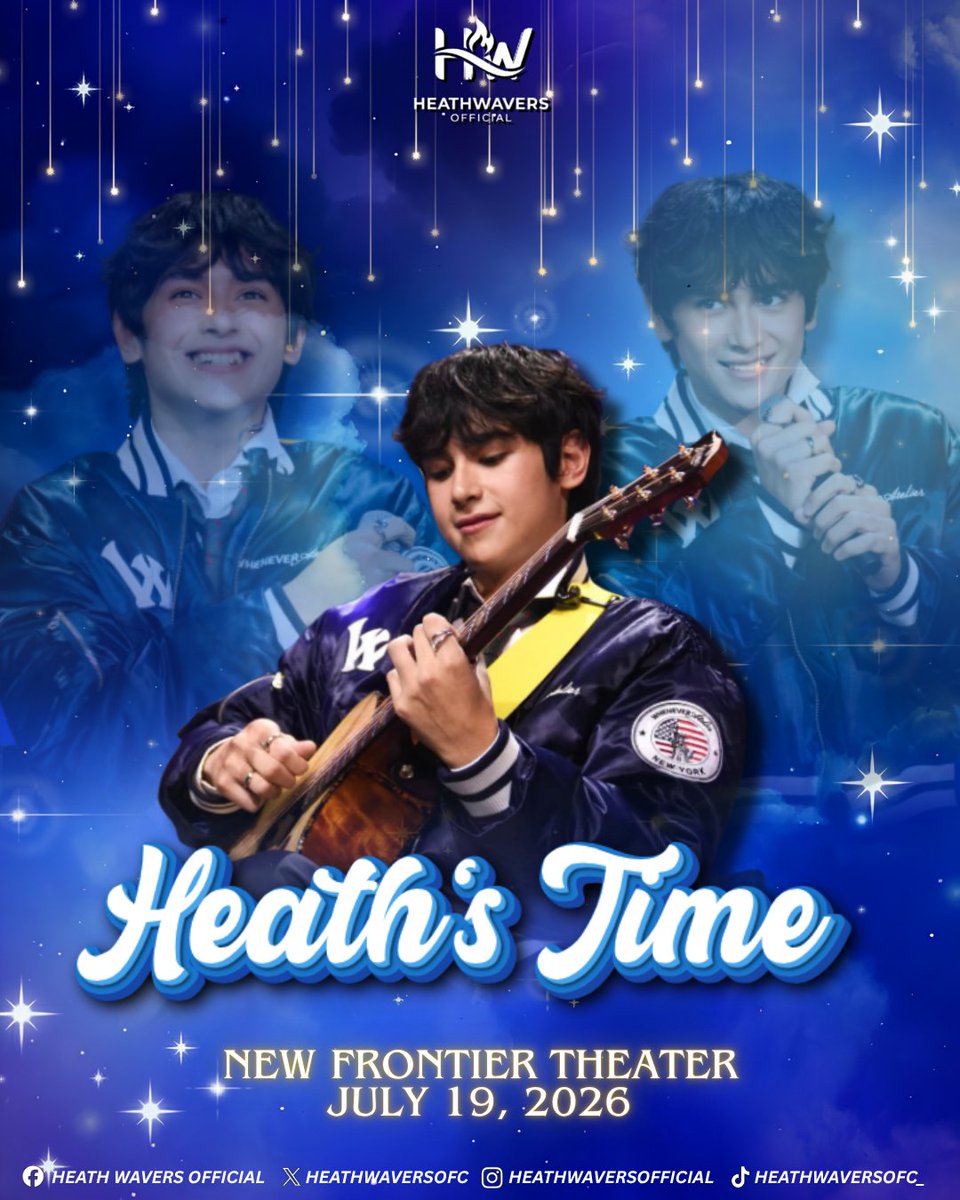 HeathWaversOFC's tweet photo. We’ve always known you were destined for great things, and seeing it happen right before our eyes is something else. 

A bigger stage, more people to hear your music, and so many more memories to come and cherish! 

We’ll be seeing more of you, hearing more of your music, and watching more of your dreams come true. 

Proud is an understatement and we are so happy to be a part of your amazing journey, Heath. 

HEATHs TIME AT NFT
#HeathsTime