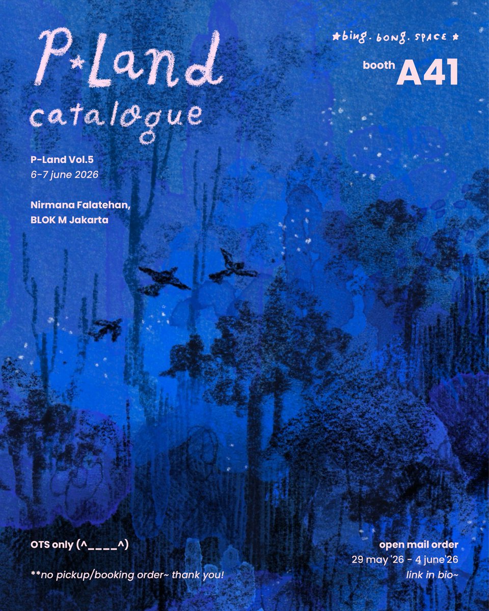__ardya's tweet photo. ❤️🔁 appreciated!

𖦹 ⋆｡@bingbongspace #plandartmarket/#cf22 aftersale catalogue is here!!!

🎆 mail order &amp; OTS only (no pickup/booking order)
🔗 https://t.co/ZUXyhocSSu
🕰️ mail order (29 may - 4 june)

thank you and see you sooon!
#comifuro22 #cf22 https://t.co/J8zfjTdWwG