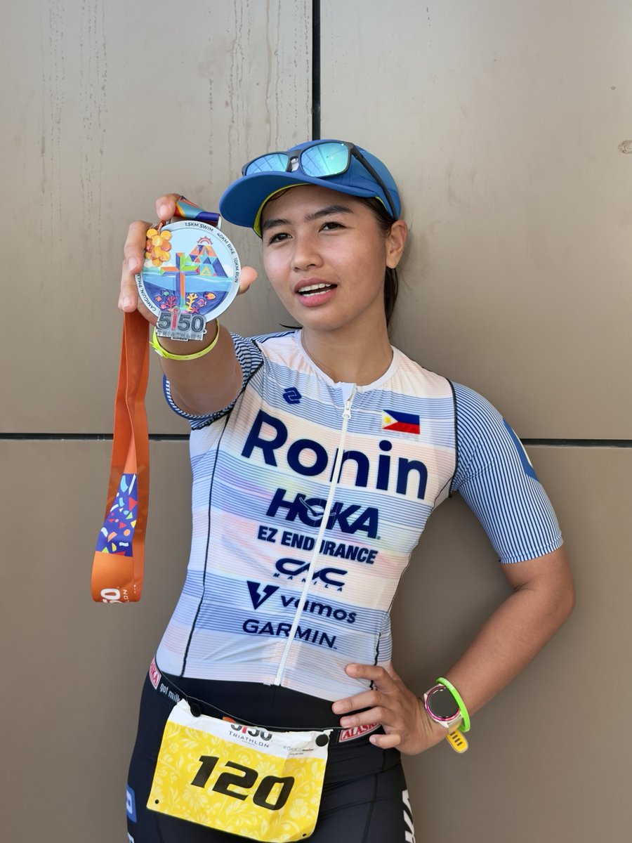 hezelya's tweet photo. 2 big races in one month. 2 first-place finishes🥇✨

Proud to represent Ronin as an all-around athlete💪🏼 always ready to take on the next challenge.

Let's do more hard things @Ronin_Network  @roningym 🚀 https://t.co/ynhdoyo6GM