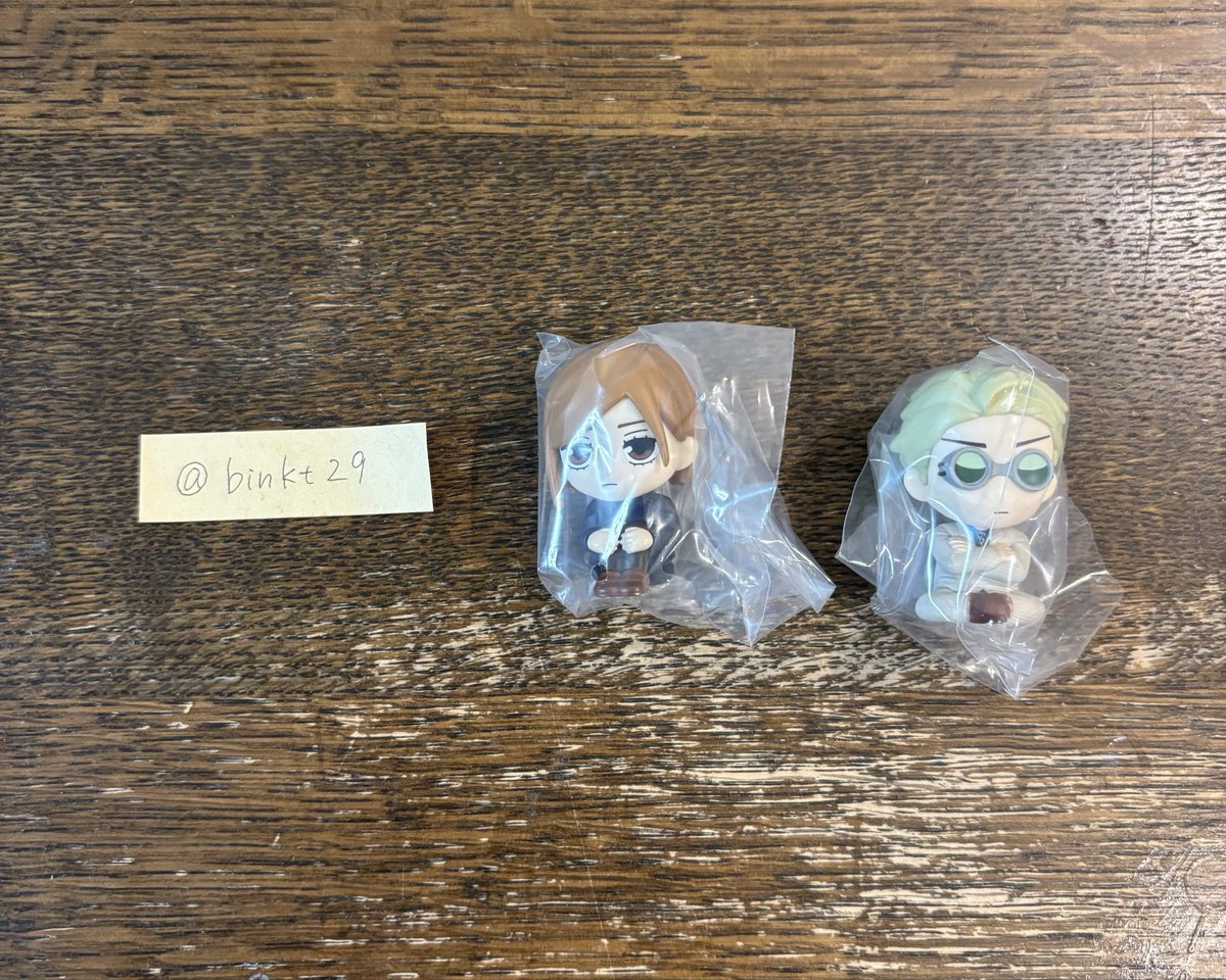 binkt29's tweet photo. 【交換】 呪術廻戦 まちぼうけ

(譲) 釘崎 七海

(求) 五条(当方n:1でも可)

郵送又は都内手渡しでの交換希望📮
検索からでもお気軽にお声がけ下さい！ https://t.co/4JWZzwFqFt