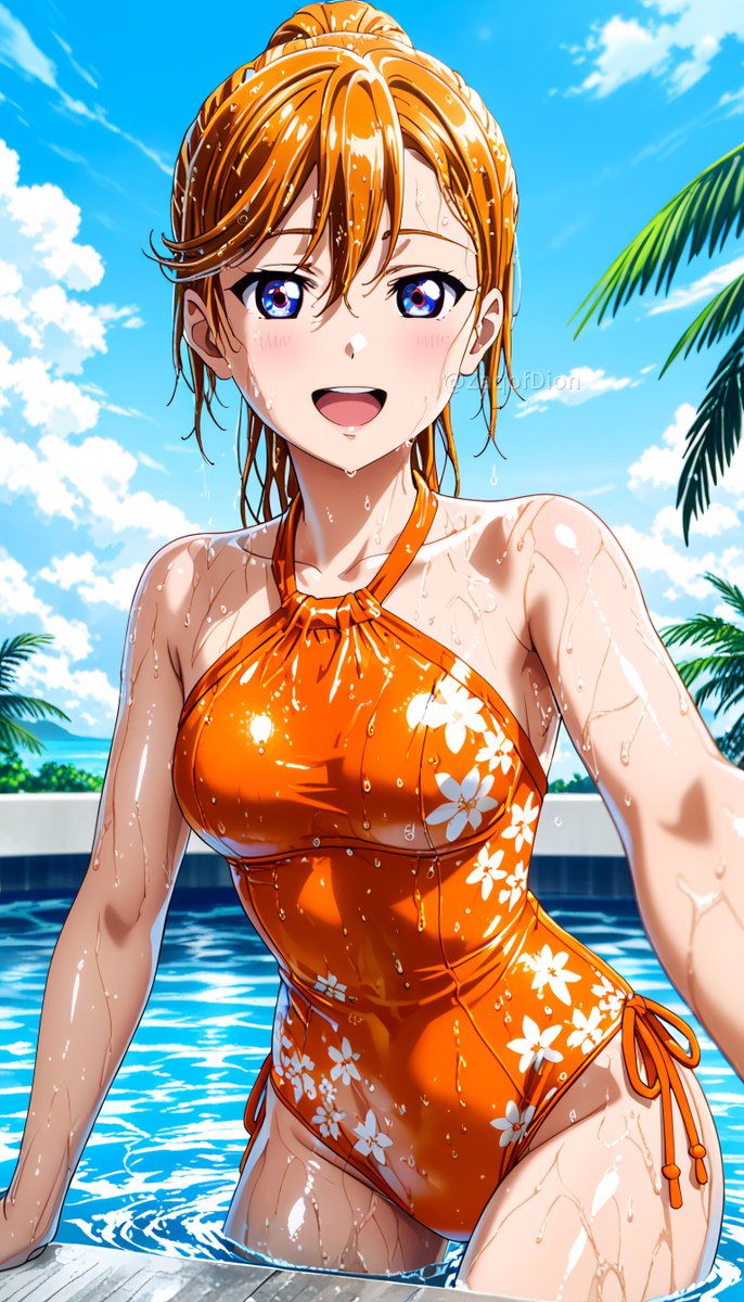 南国リゾートの昼間を彩るワンピース水着」シリーズ かのんさん SFW