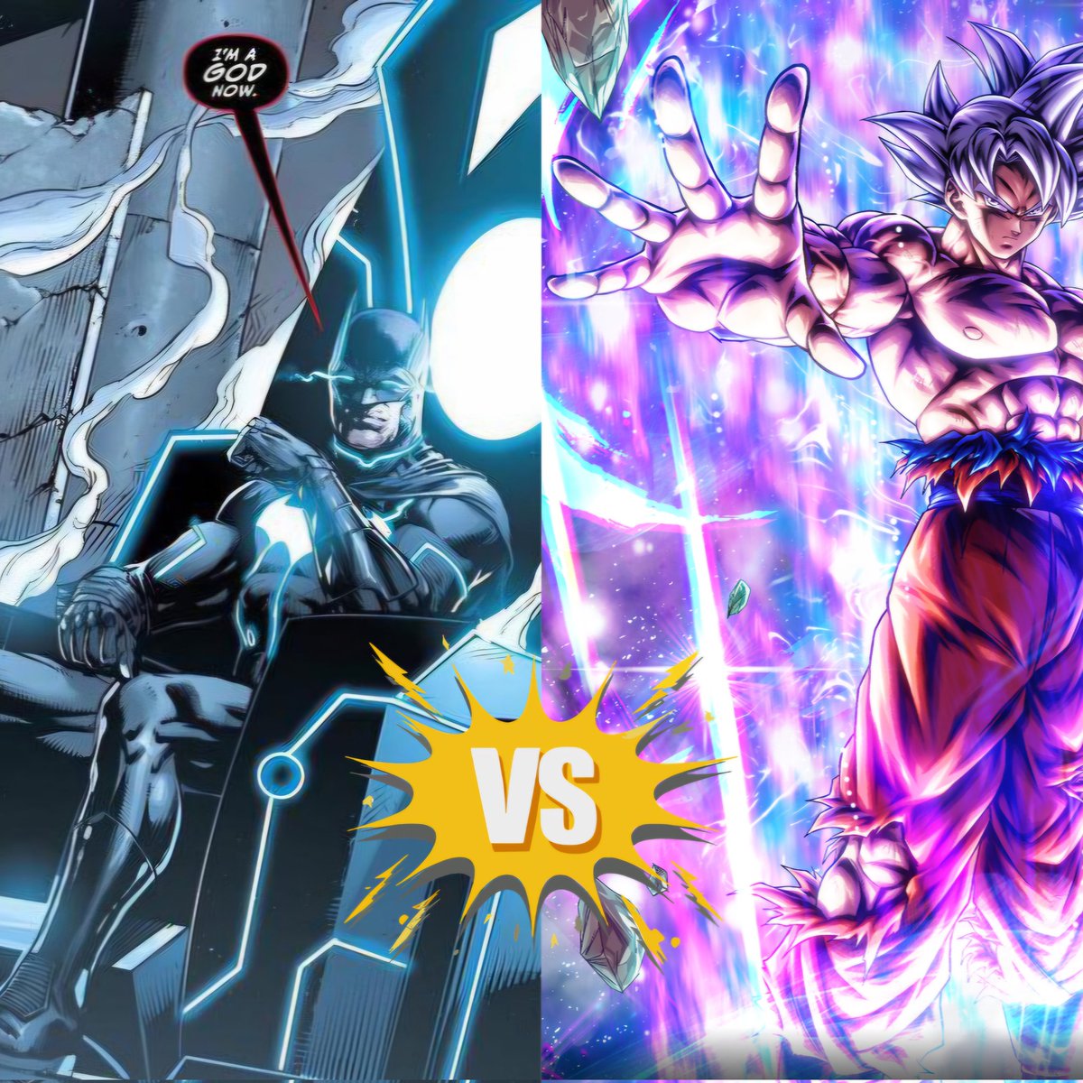 Its_Jay_Are's tweet photo. If Given PREP TIME Can BATMAN Solo GOKU 

#BATMAN #GOKU #DC #ANIME https://t.co/P2nuGMc21O