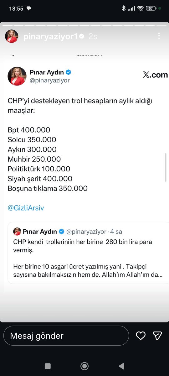 hatice çam tweet media