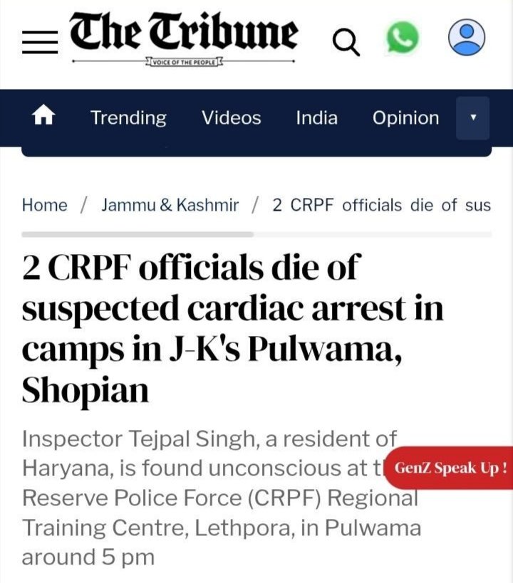 haamzaaaa15's tweet photo. bolne mein sharam aate hain? ki murdaar huwe dono hamare zarb se ๐น #rajouri #resistanceisexistence โค๏ธ๐ https://t.co/XMFmpPS0b4