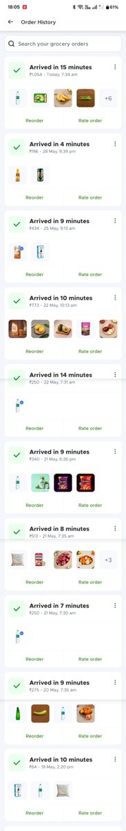 Maanav77's tweet photo. Data doesn’t lie, @letsblinkit @blinkitcares. Take a look at the screenshot.
Just today alone (May 30), I’ve already run three separate orders on Swiggy Instamart totaling over ₹1,800. Notice how their interface openly displays "Refunded" orders too? That's because when an issue happens, Swiggy takes accountability instead of locking customers out of chat support.
You called me to claim your rotten fruit was "fine" just to save a few hundred rupees. In doing so, you permanently handed over thousands in weekly revenue from a loyal, high-frequency customer straight to Swiggy.
Keep the change from the rotten apples. You've lost the account.
#BoycottBlinkit #SwiggyInstamart #CustomerRetentionFail #ConsumerRights