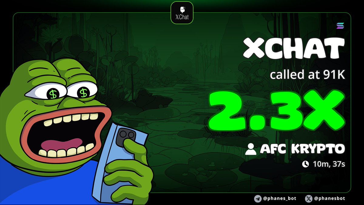 AfunwaNna52842's tweet photo. Buy early. Hold strong. Stay informed.
🔥 Smart money follows trends, legends create them.
#Solana #Crypto #Memecoin #AFCKryptoX #XChat still pumping 

https://t.co/bJAkB1lnMK join my telegram channel for more calls https://t.co/kllzcD4BC5