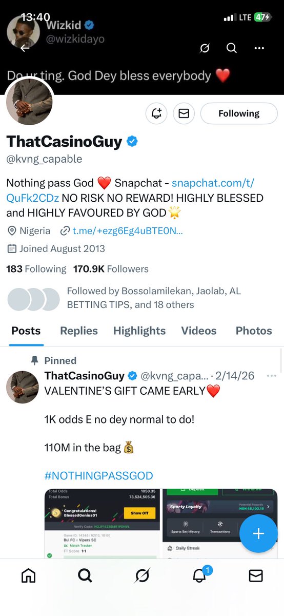 flyb_tecea's tweet photo. @39billion @kvng_capable Done sir pls pick me 🤲🏾🤲🏾🙏🏽🙏🏽
7040196024
Opay

@39billion https://t.co/eRvGDxmu05