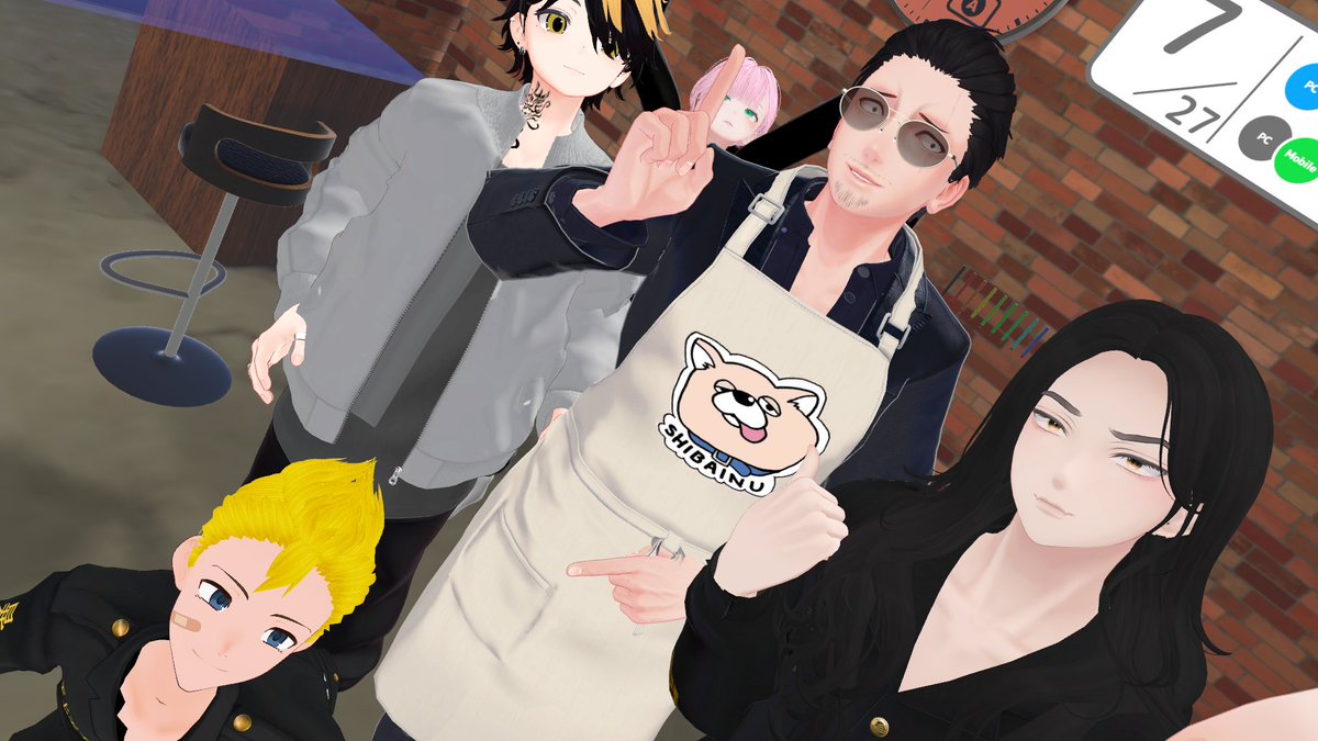 VRCコスプレ喫茶。 tweet media
