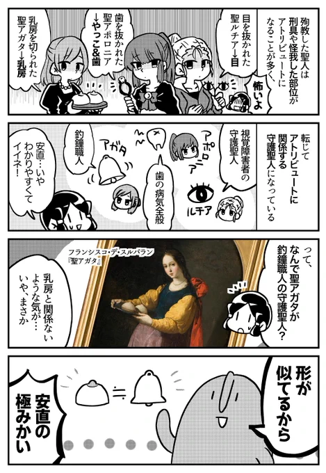 マンガでわかる!西洋絵画
アトリビュート②(1/2) 