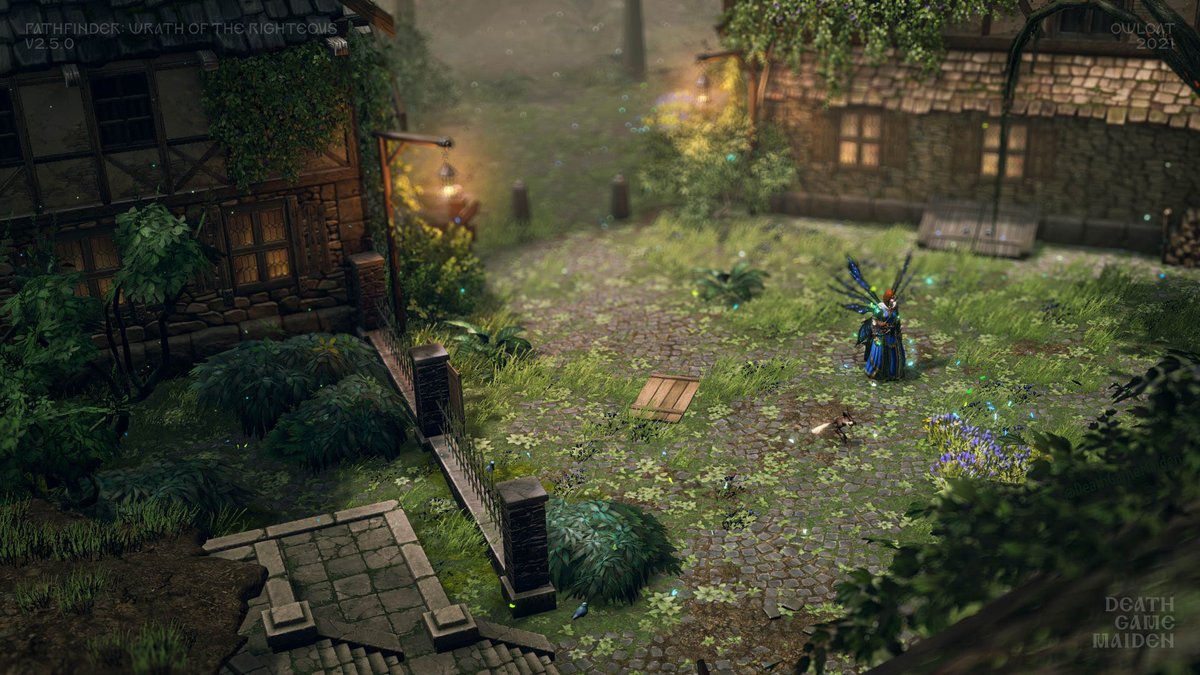 deathgamemaiden's tweet photo. My first playthrough of Pathfinder: WotR. Playing as Azata, this is Drezen near the end of the game. Azata might have the most beautiful city in the game - Swarm aside 🪰 
#PathfinderWrathoftheRighteous 
#VirtualPhotography #TheCapturedCollective 
#TCCSummer https://t.co/cIwCGKuDBU