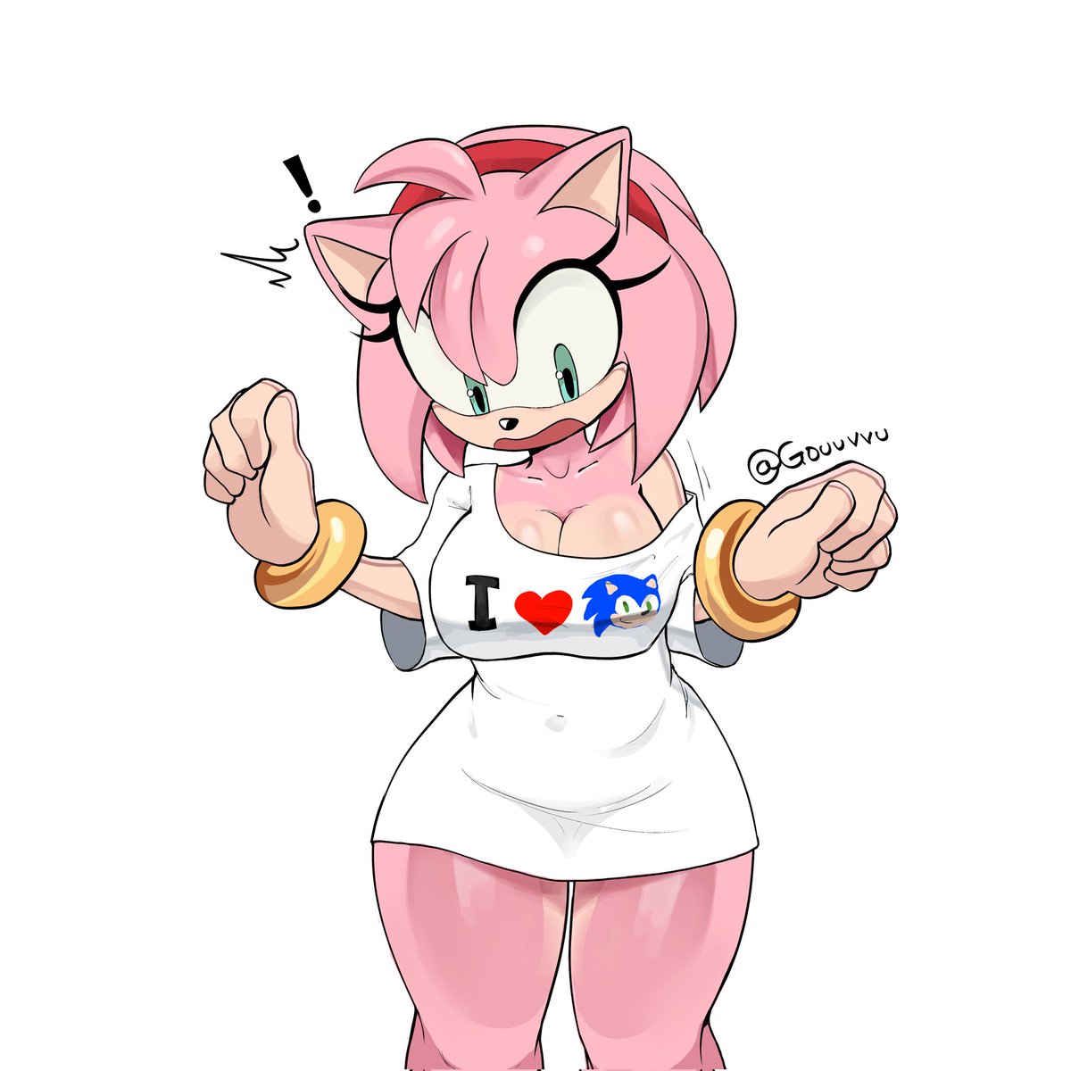Gouuvvu's tweet photo. Roses are red, Violets are blue.. Damn baddie, I wantchuuu!!
.
.
#amyrose #sonicthehedgehog #art https://t.co/f0AoUny1hZ