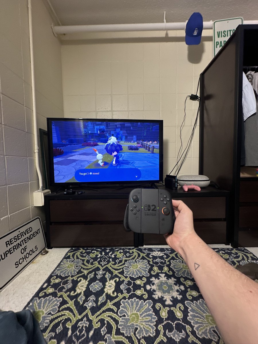 sta_'s tweet photo. I really like my Nintendo switch 2. https://t.co/3iZ8mx2cVX
