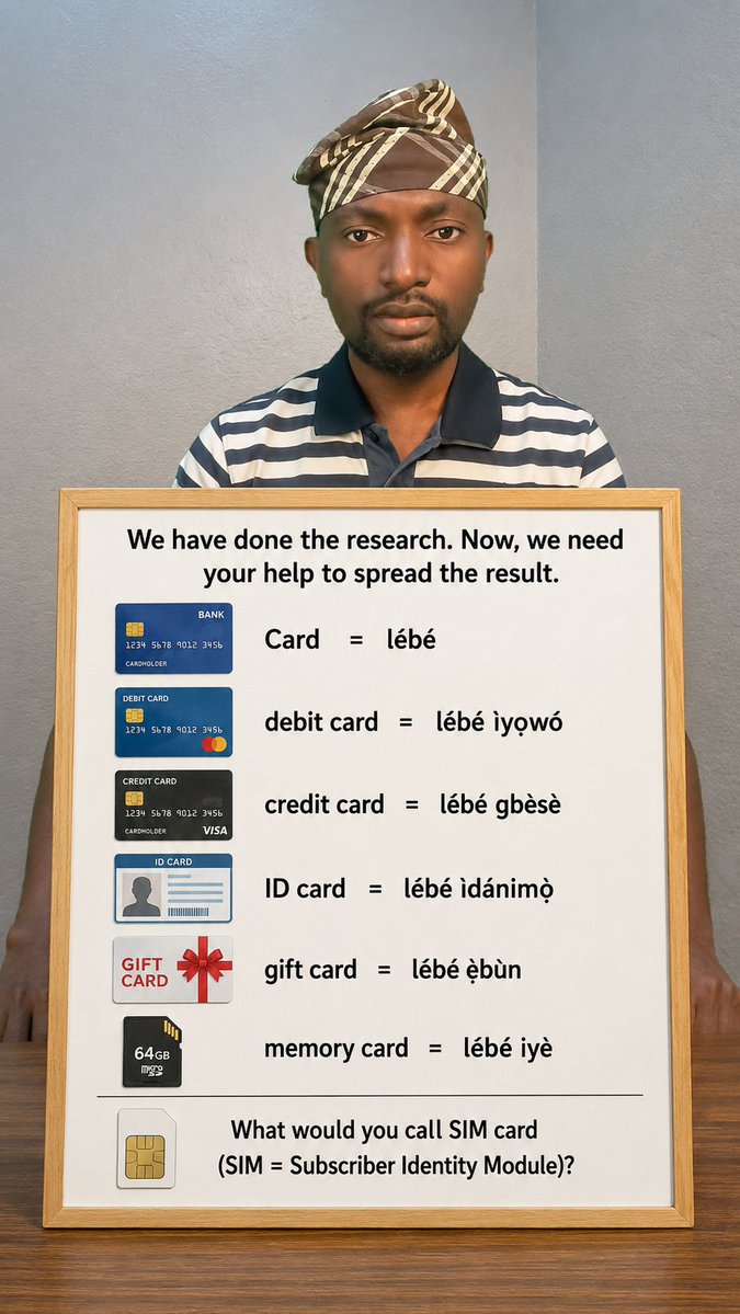 Science in Yoruba tweet media
