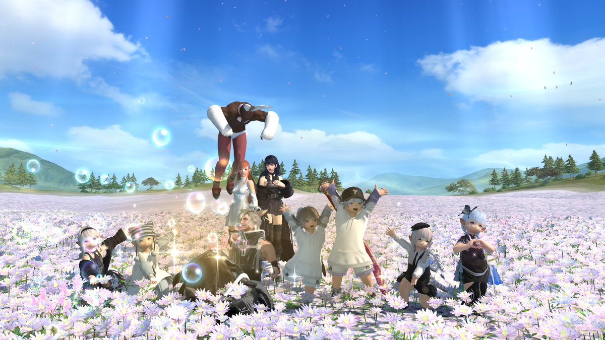 Dentyuu_ff14's tweet photo. みんなおめでとう！！ https://t.co/7noJGIRtQs