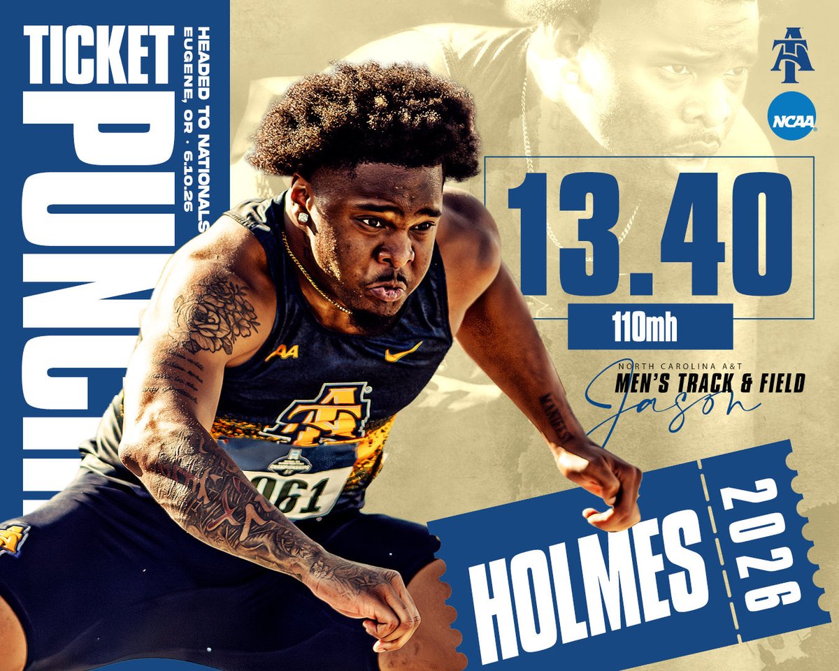 NCATAGGIES's tweet photo. Congratulations to the individual NCAA T&amp;F national qualifiers from Aggieland!! @NCAATrackField @USTFCCCA @CAASports https://t.co/BVUMmnzImR
