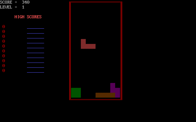 DosGamesCOM's tweet photo. Random game of the day:
Bloxster (Tetris Style: Greg Griffin, 1986)

Download/play: https://t.co/TJsMHDMLro

#dosgaming #retrogaming #tetris #puzzle #blocks #textmode #ascii https://t.co/WQ435S2srJ
