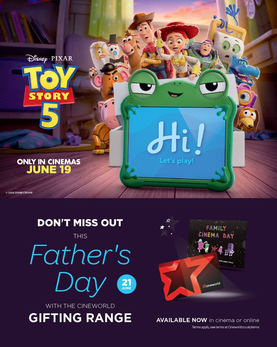 Cineworld tweet media