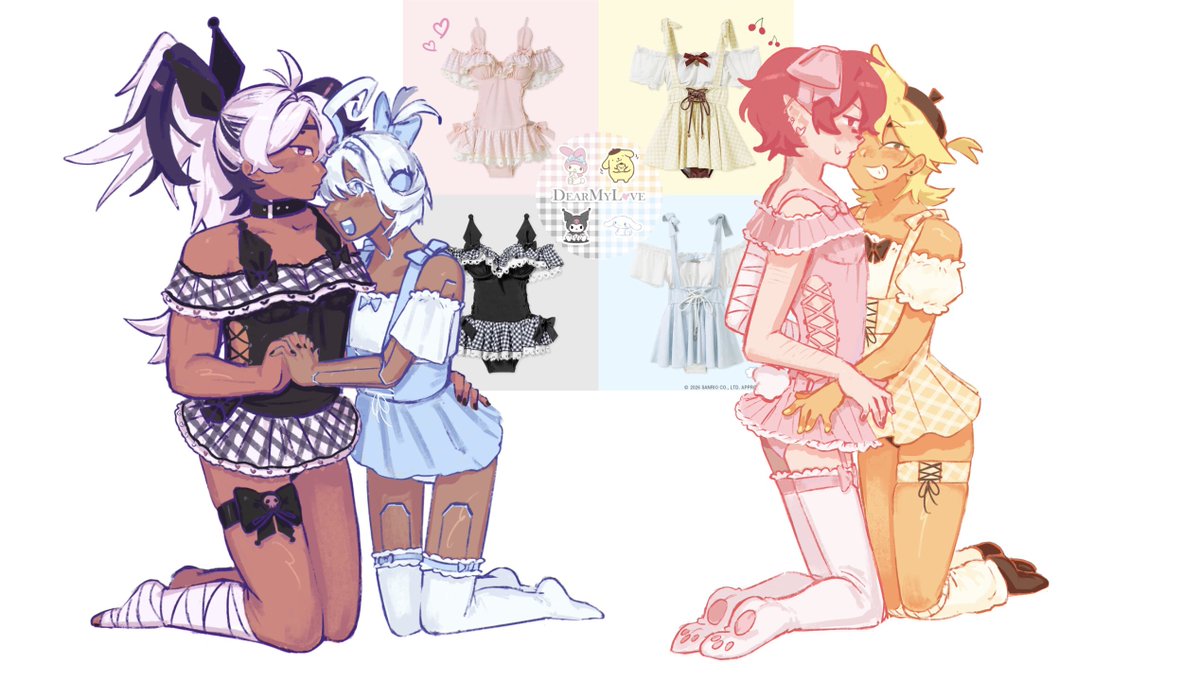 Parti_Poppers's tweet photo. Side by side version just for fun,, figured it was probably fine not to blur https://t.co/bDjKidI9fI