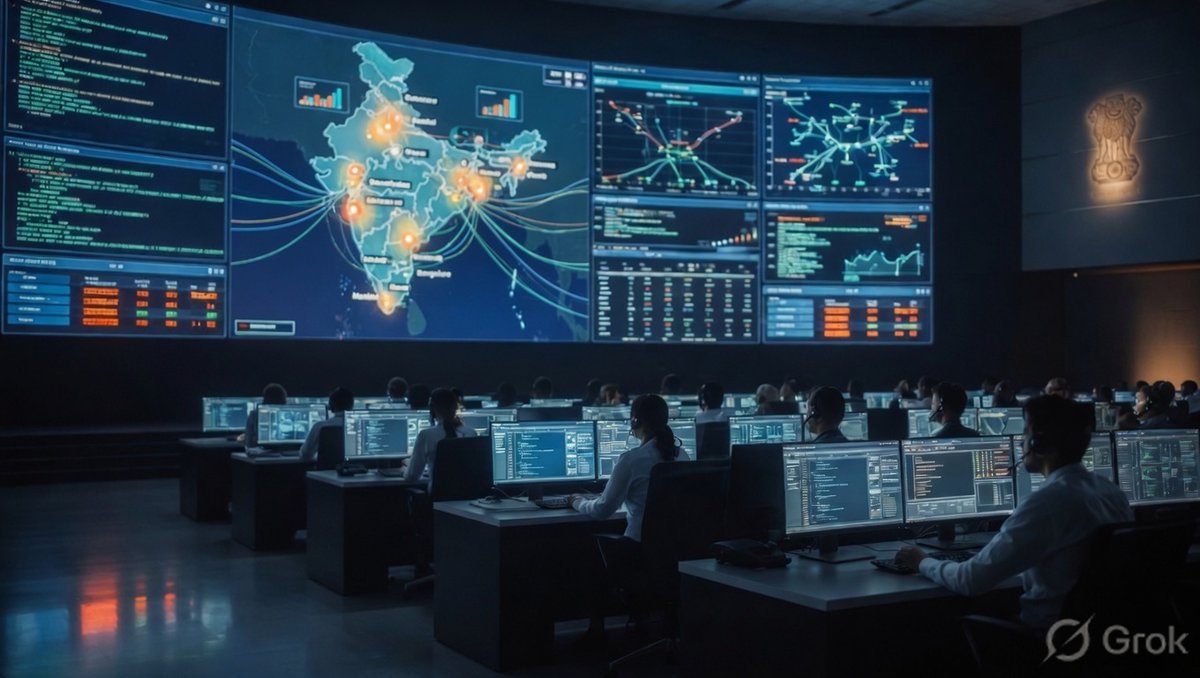 paramp's tweet photo. What you hope India's cyber command looks like
vs
what it actually looks like now.

Why does gov web design feel like its stuck in UPA-I? https://t.co/jcOaBFYnWw