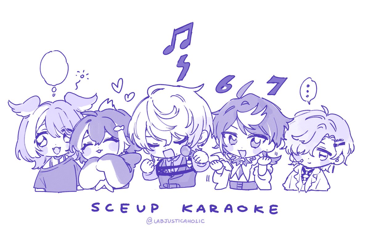 labjusticaholic's tweet photo. thank you sceup karaoke #pendorART #PetraArt #PICLAWSSO #YaminoArt #VioletAtelier https://t.co/m87ot8gtXS