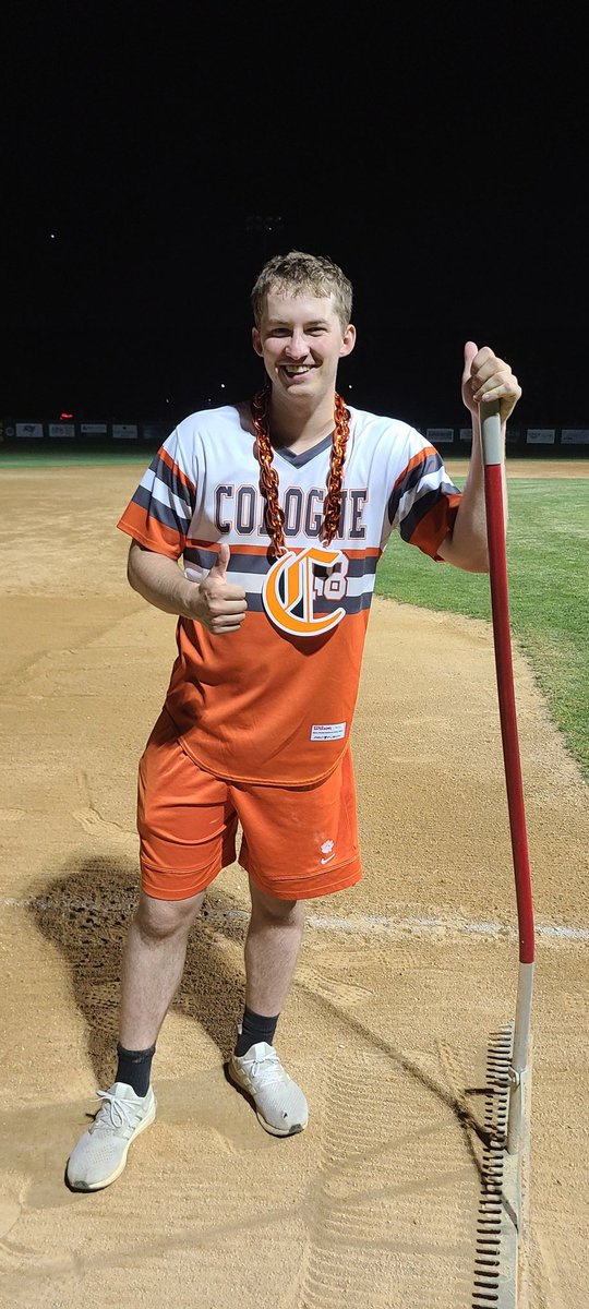 Colognebaseball's tweet photo. 4-3 victory in 10 innings over a solid @GlencoeBrewers squad. Thanks to everyone who came out for fireworks. Great show from Waconia Pyrotechnics!

Welcome to the chain gang @ben_schefers. 2-4 with a run, RBI, 2 BB, scored winning run.  7⅔ on the bump with 9 K's, 2 ER, 3 BB https://t.co/MJiELUvyGW