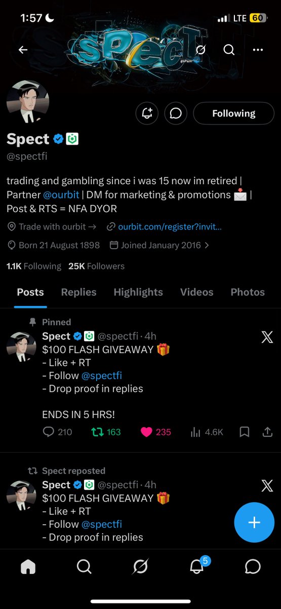 prestown01's tweet photo. @spectfi Manifesting a win https://t.co/3QZXwb6PEo