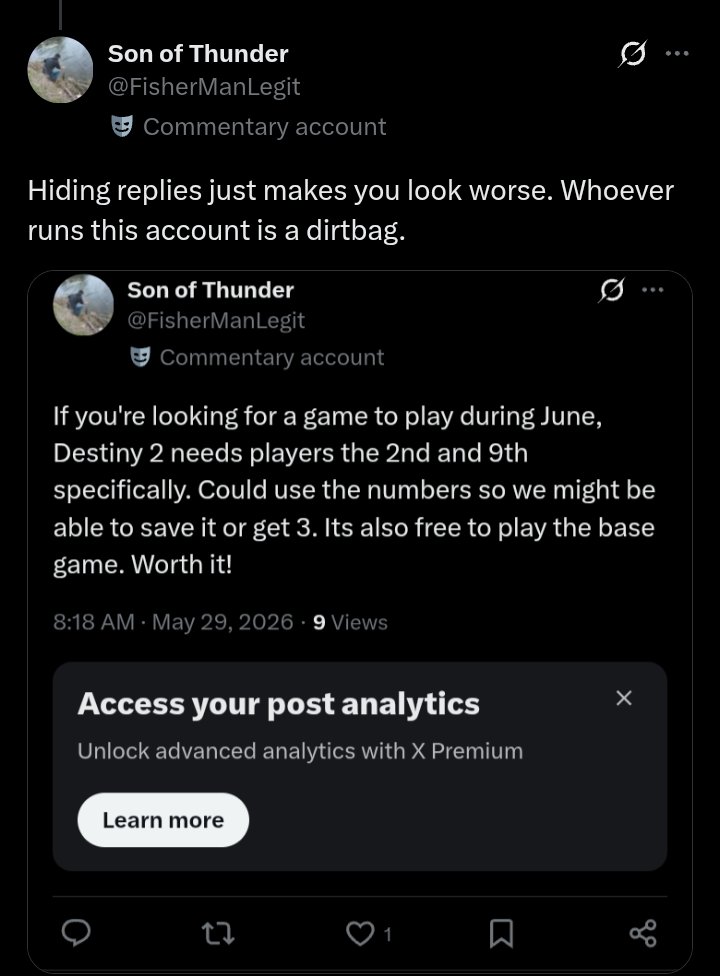 Son of Thunder tweet media