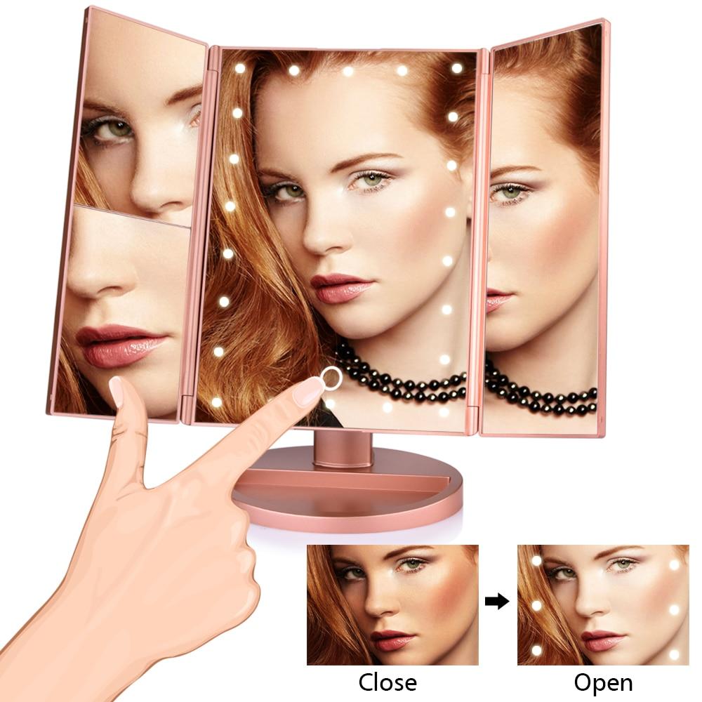 InStylePieces's tweet photo. Check out this product 😍 In Style Pieces™ | 22 LED Light Trifold Vanity Mirror. Magnify 1X/2X/3X/10X. 😍 
by Instylealways starting at $124.99. 
Show now 👉👉 https://t.co/r11zXhhSWL https://t.co/spKkv7LpKI