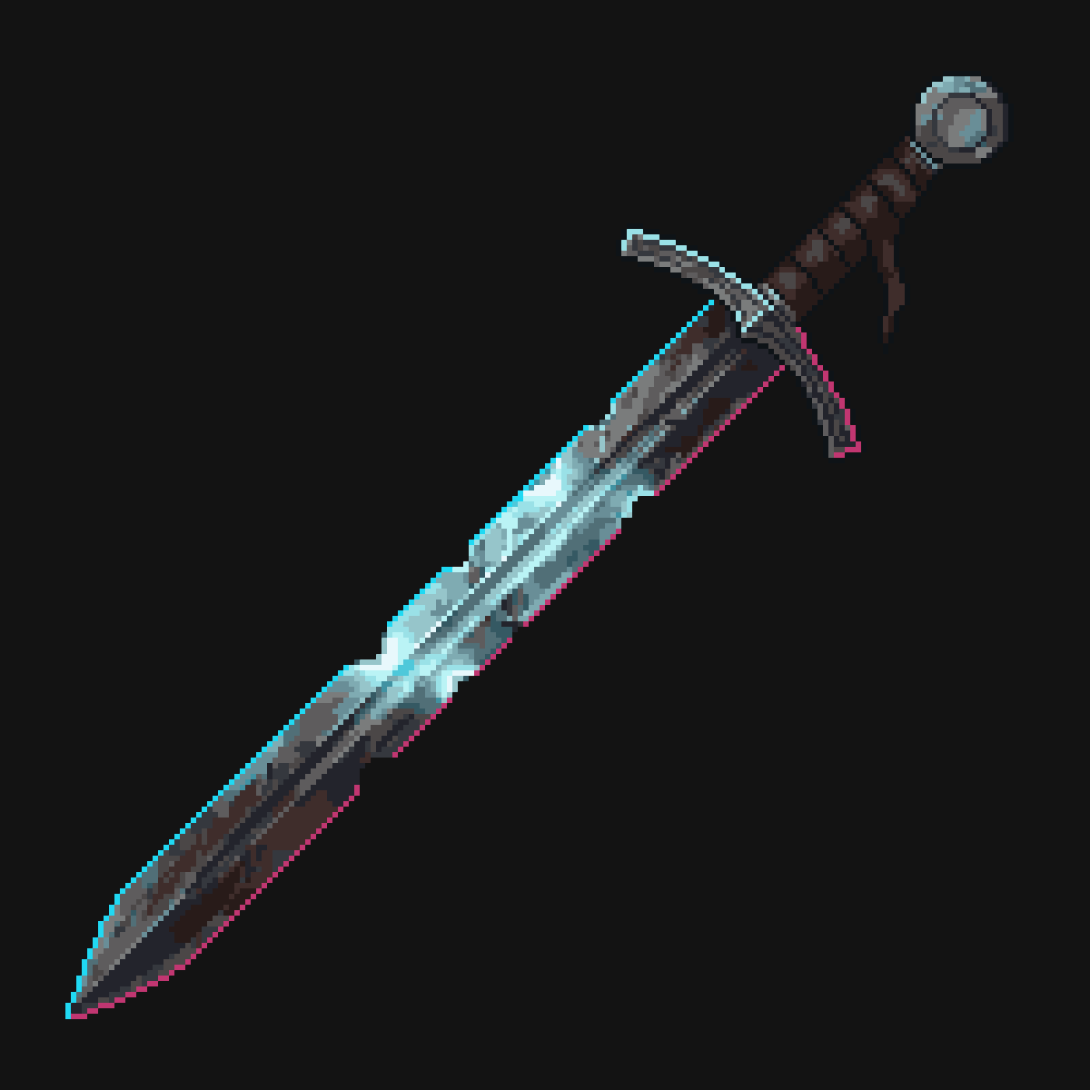 sinknode's tweet photo. sword 

#pixelart #ドット絵 #gamedev #indiedev https://t.co/Qn7vhiFHzU