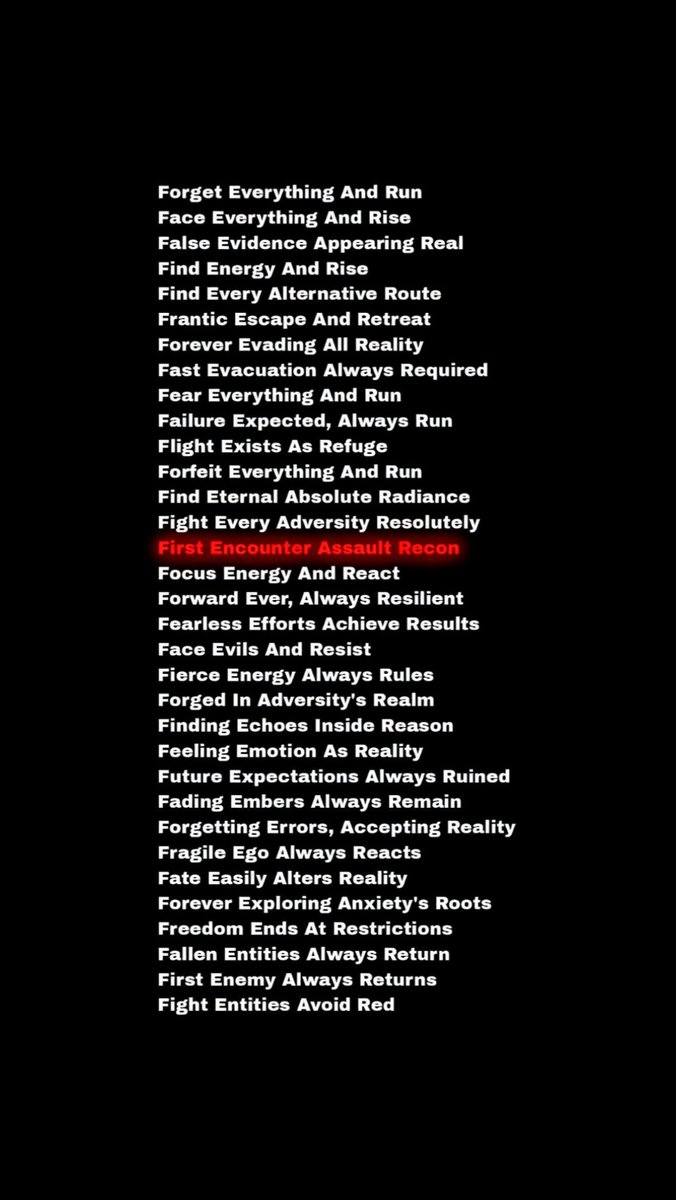 Point_Man_1994's tweet photo. F.E.A.R. https://t.co/GodMTYjl4C