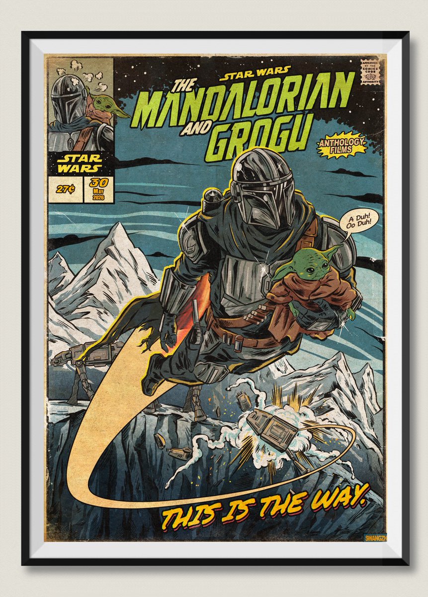 swangzhe's tweet photo. Iโve created an illustration of The Mandalorian and Grogu. This is the way.
#illustration #painting #drawing #artist #artwork #movieposter #filmposter #comic #comiccover #themandalorianandgrogu #themandalorian #grogu #starwars #comicart #starwarsfans #characterart #pedropascal https://t.co/Hm5s5CQ520