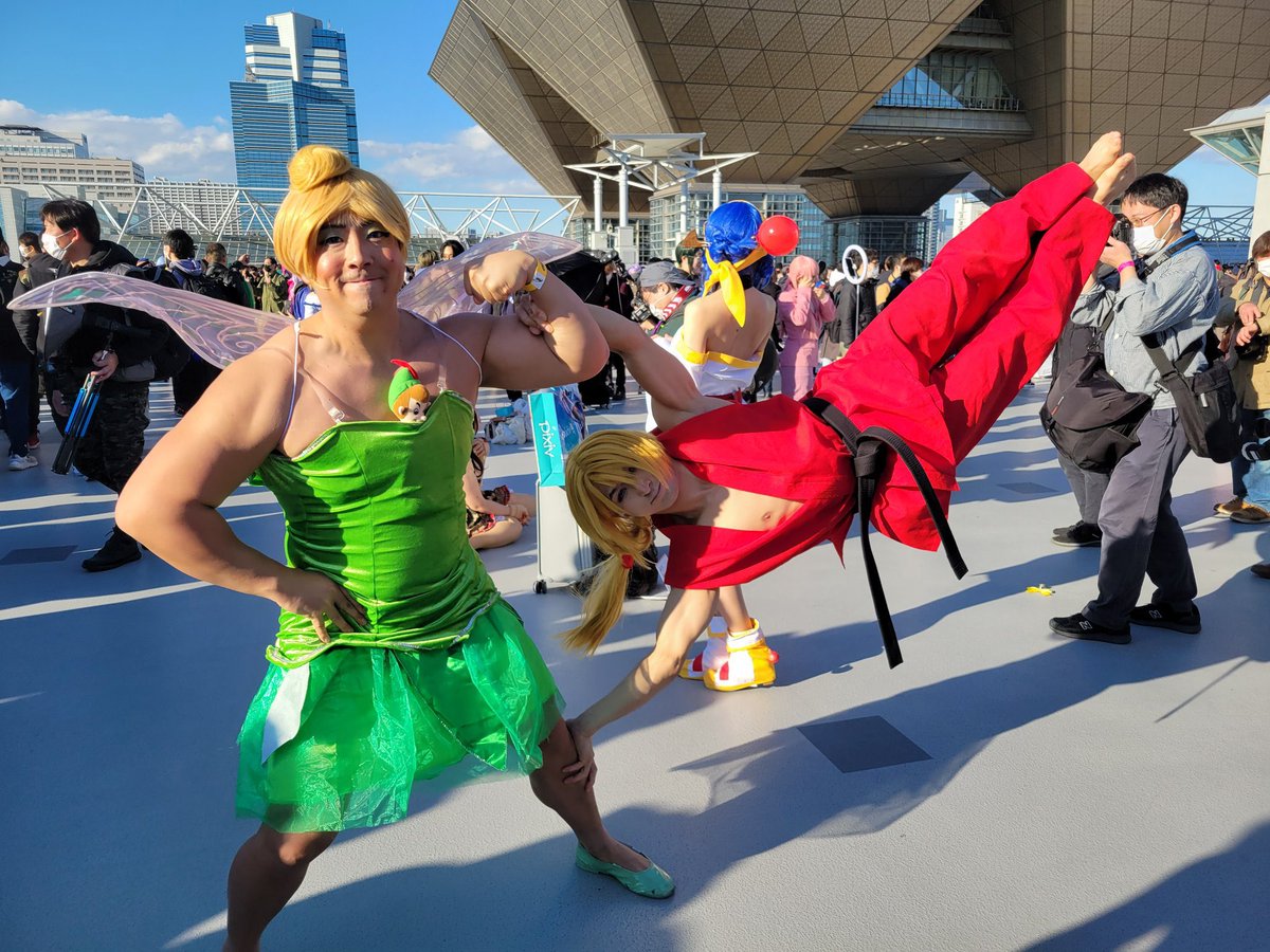 tsukiwo_obite's tweet photo. 可愛いらしい妖精さんに出会った思い出の画像を再掲。
ケンコスプレの私を不思議な力で飛ばしてもらいました。 https://t.co/Cf5hem5Qe9
