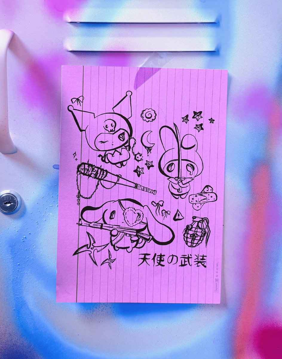 bunbungif's tweet photo. sanrio baddies ๐ซ๐ฏโโ๏ธ i feel like they would be great as tattoos! iโm hoping my health improves so i can practice tattooing again ๐ซถ
#sanrio #artmoots #flashdesigns https://t.co/r0oM6vFg4z