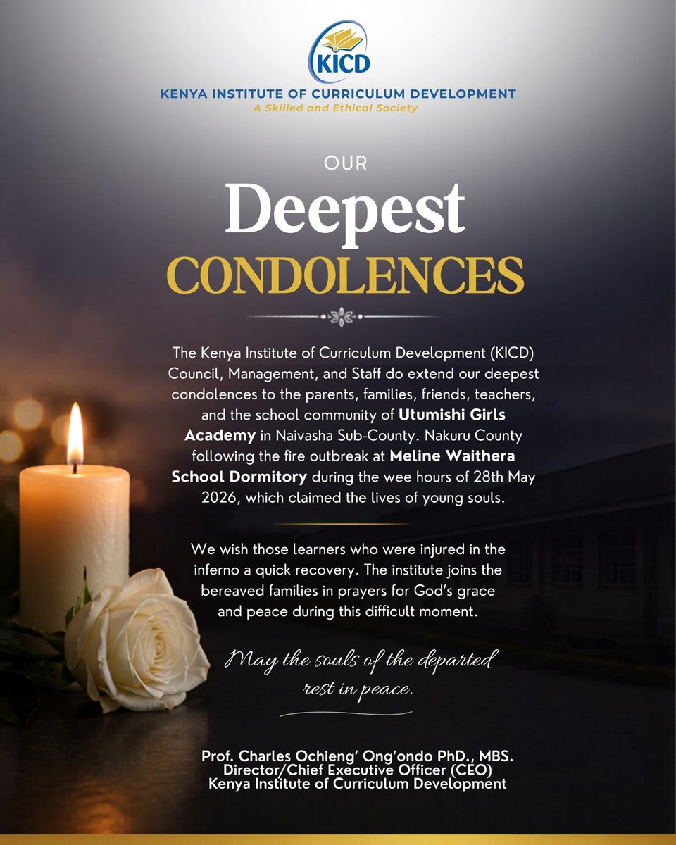 KICDKenya's tweet photo. May God comfort the families. https://t.co/H2SwT2YvGw
