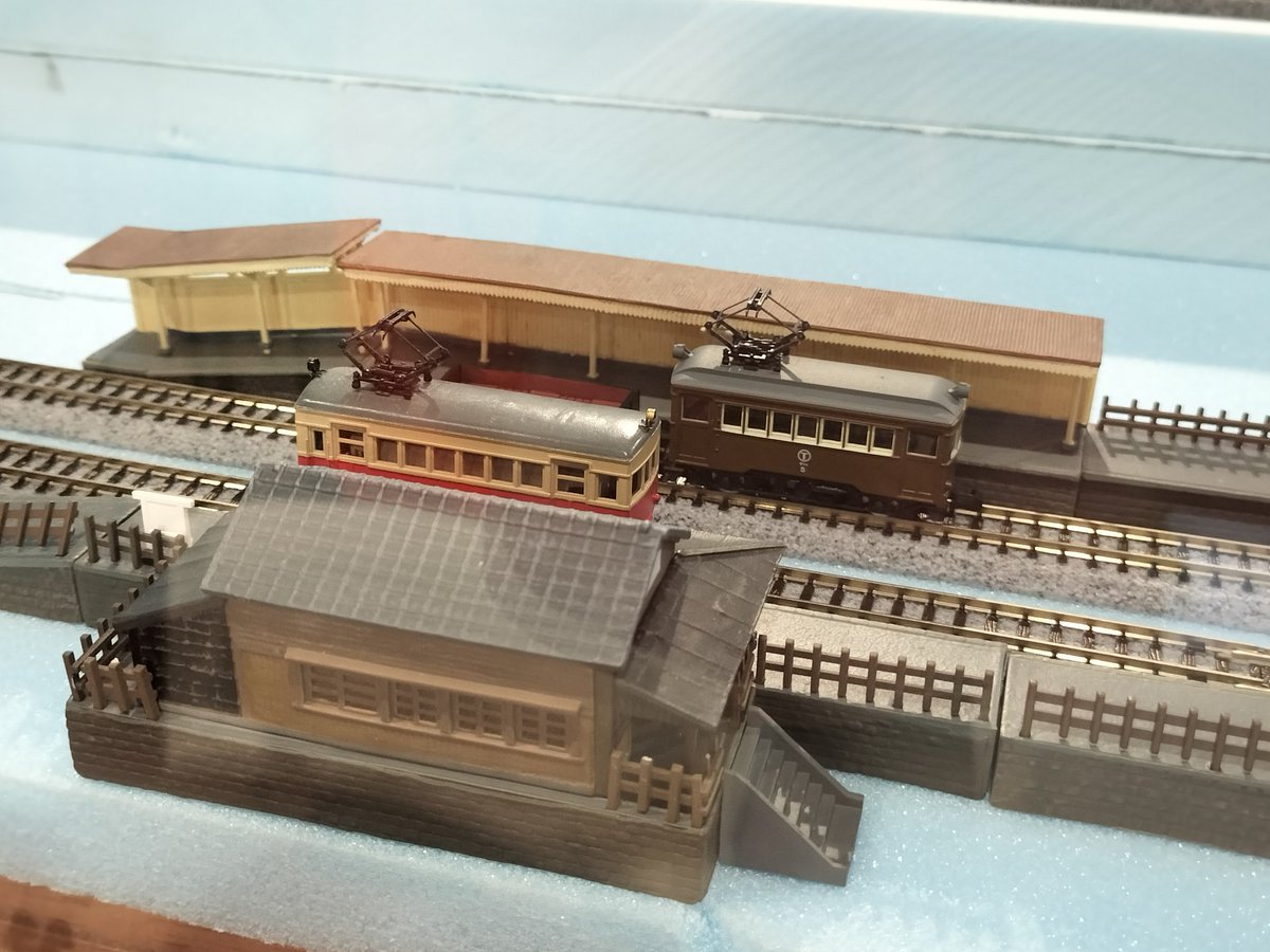 yoncru's tweet photo. レンタルレイアウトさくらい駅も利用させていただきました。 https://t.co/ZsODxgVsCU
