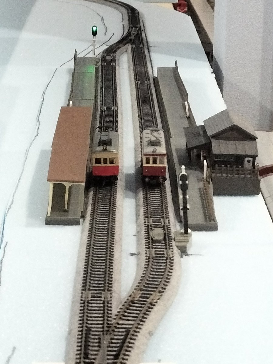 yoncru's tweet photo. レンタルレイアウトさくらい駅も利用させていただきました。 https://t.co/ZsODxgVsCU