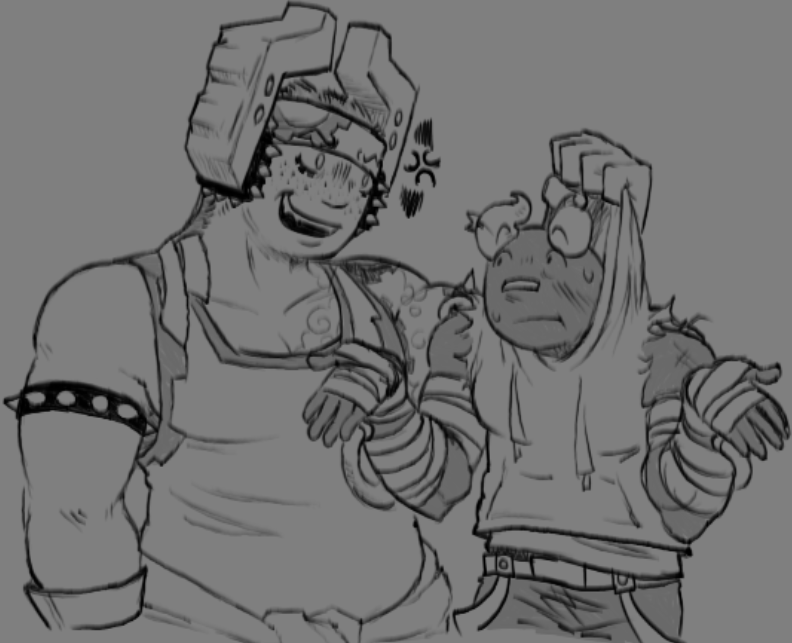 mrdissenter's tweet photo. she looks   different in this picture   because im really bad at drawing heads at angles. #coilpunk https://t.co/0i6RHtK7pY