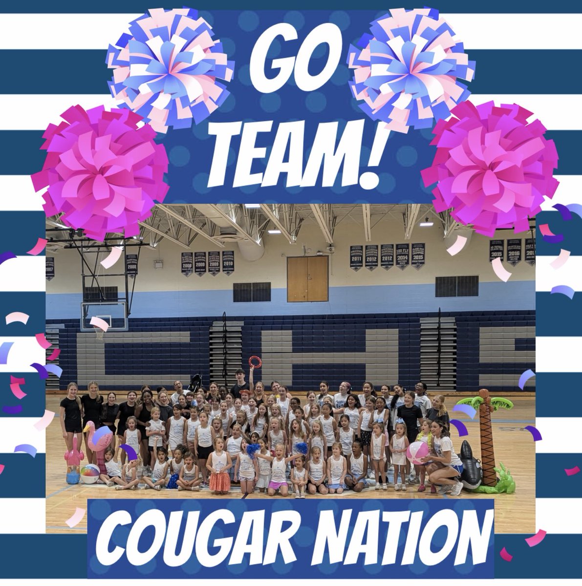 wcsCHS's tweet photo. 🔵  2026 Cheer &amp; Dance Camp  🔵 https://t.co/RK0gAvyFix