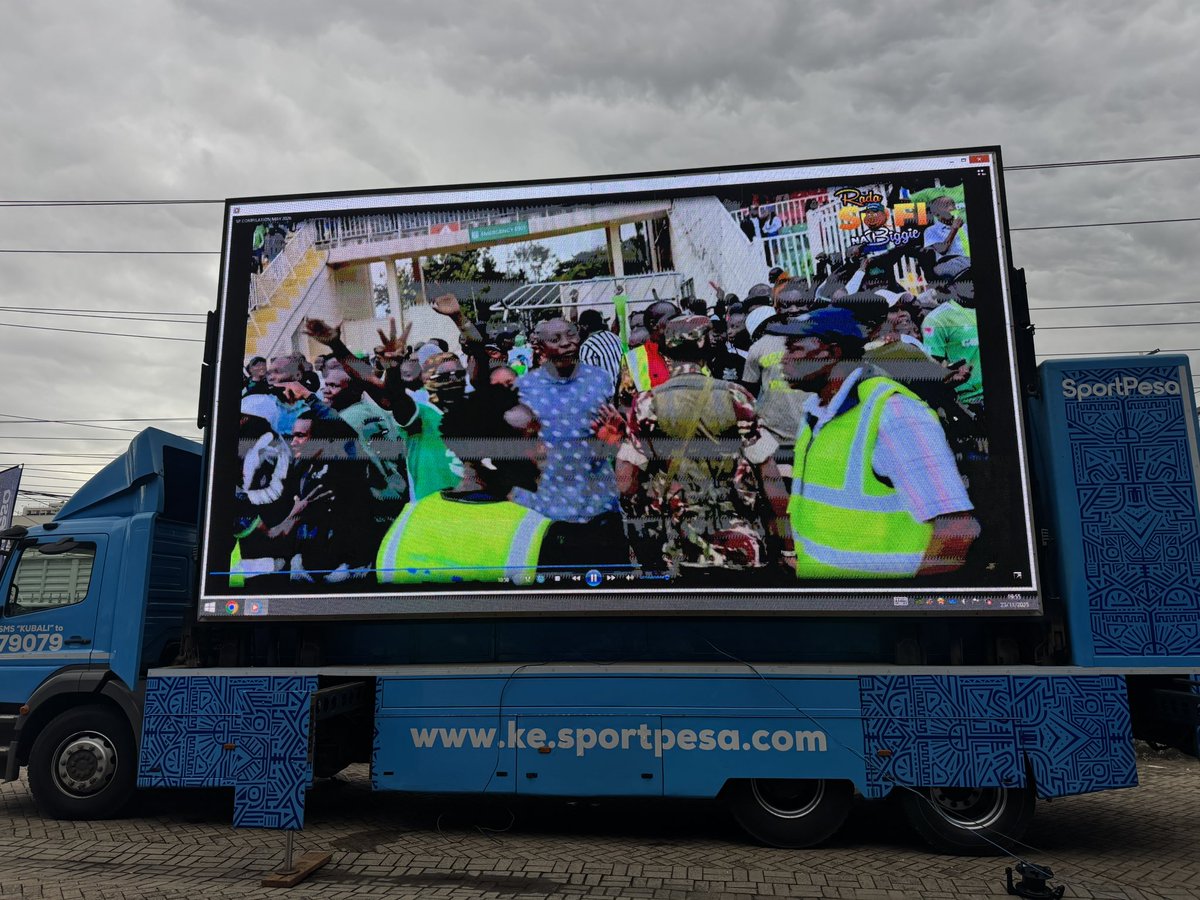 SportPesa's tweet photo. SportPesa Champions League Final Watch Party sasa iko set!🫡

📍weka Uchumi Hyper, Ngong Road!

#SportPesaUCLWatchParty https://t.co/aF49ckmtUT