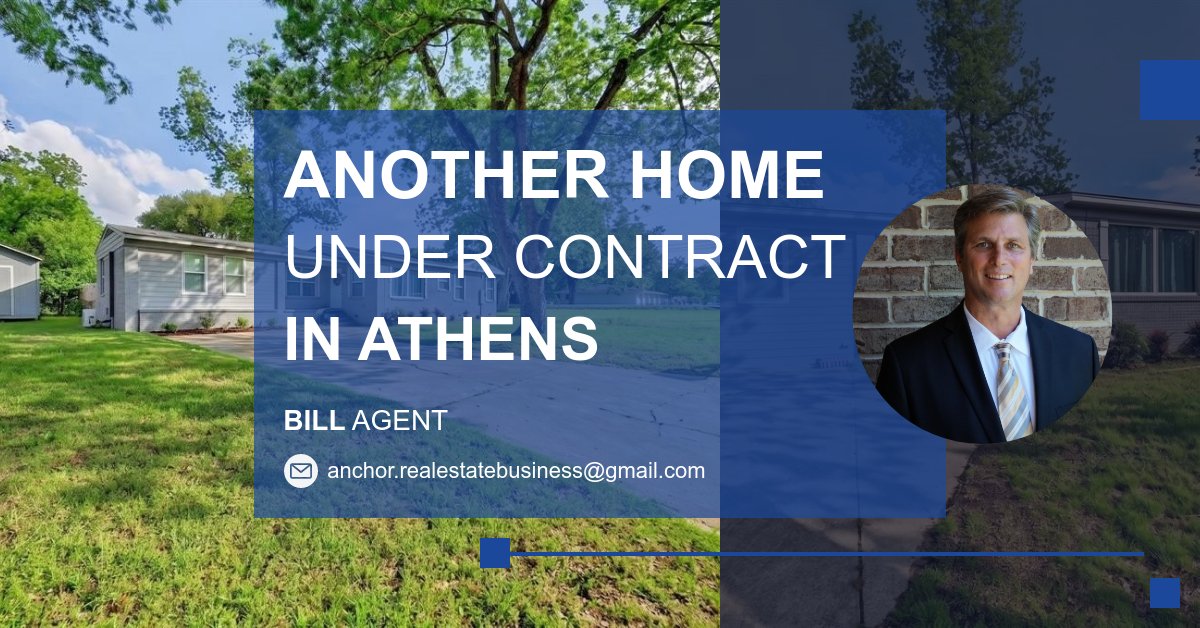 lafiorelle's tweet photo. Another Athens Home Under Contract! 

Congrats to Bill Agent from Bilal Broker for helping another Athens homeowner get their home sold! 

Get your FREE Home Value Estimate and more information!
 https://t.co/Rf9XKshtai https://t.co/1NmRJYOCYq