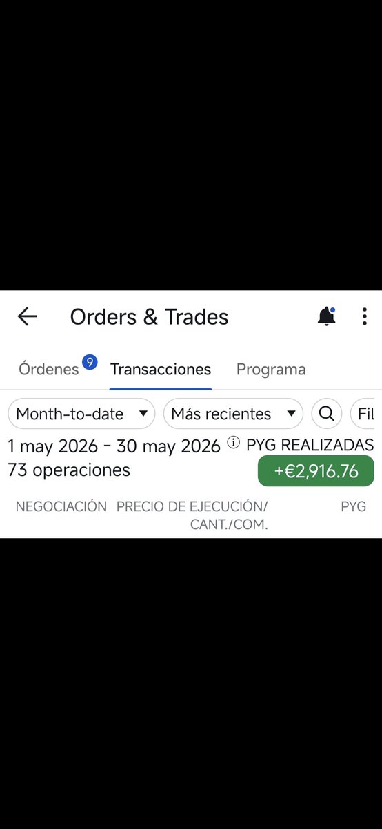 InvesorHome's tweet photo. Estos días se ha puesto de moda decir que con 4000 al mes eres pobre. Yo este mes solo he ganado 2916 euros con mi operativa de opciones, así que nada, este mes me toca seguir siendo pobre. Veremos el próximo mes si tengo más suerte https://t.co/10J0GIKXNB