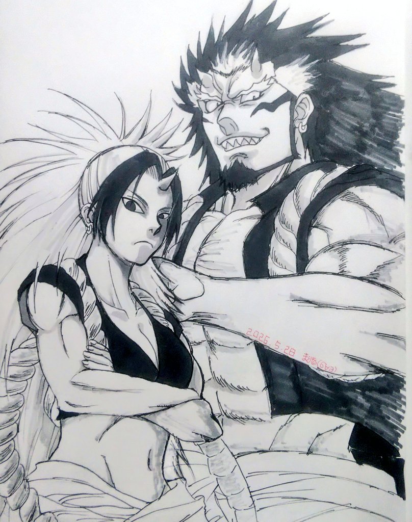 今月描いた絵を晒そう 明日でもう5月終わるって！？